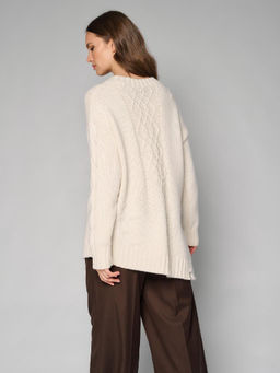 Пуловер женский 12411-53026 milk - Eleganzza фото 2