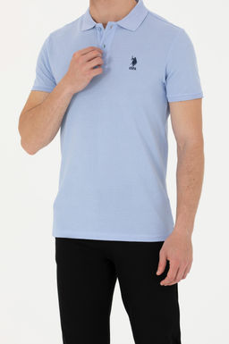 Мужская синяя базовая футболка Неожиданная скидка в корзине - U.s. polo assn фото 13