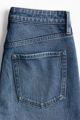 Slim Straight High Ankle Jeans - H&m фото 7