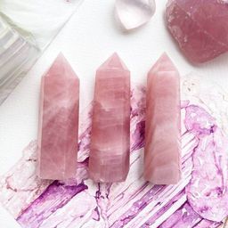 Кристалл из Розового кварца
