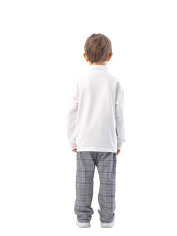 Брюки из фланели мал. О36716 - Карамелли фото 6