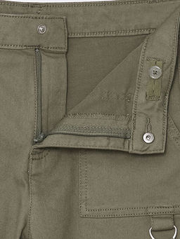 Wideleg K?z ?ocuk Kargo Pantolon