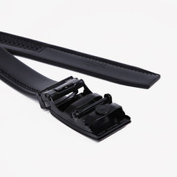 Ремень мужской, ширина 3.5 см, пряжка автомат, цвет чёрный - Simaland фото 3