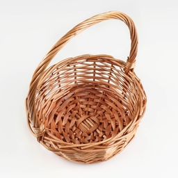 Корзина плетёная для хранения Kori, лоза, светло-коричневая, набор 3 шт.