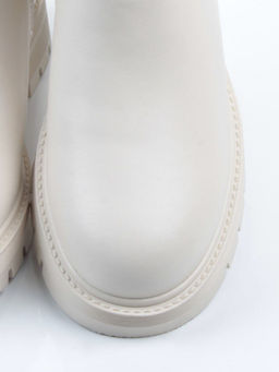 04-PAT177-2Z MILK Ботинки зимние женские (натуральная кожа, 100% шерсть)