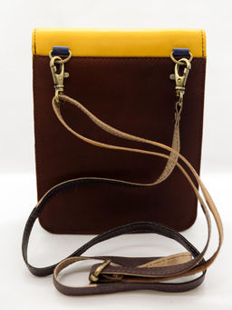 Сумка натуральная кожа через плечо №1133/9 - Ганг фото 4