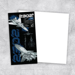 Цена за 10 шт. Открытка евро 23.02, 10 х 21 см