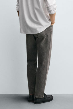 JEANS REGULAR FIT / Gris - Zara фото 12