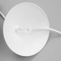 Светильник Колпак "Виноградная лоза" 1 лампа белый E27 40Вт  д.250