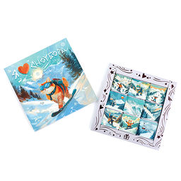 Набор с шоколадом Я люблю сноуборд - Фуд сторис фото 3