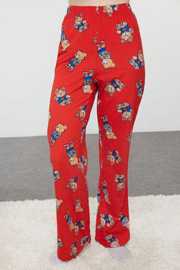Trendyolmilla Kad?n Couple/Cift Gri Melanj Ay?c?kl? Orme Pijama Tak?m? THMAW25PT00165  фото 5