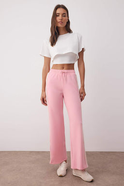 Siyah Cizgili Dalg?c/Scuba Kumas Spor Orme Esofman Alt? THMSS25EA00006 - Trendyolmilla фото 7