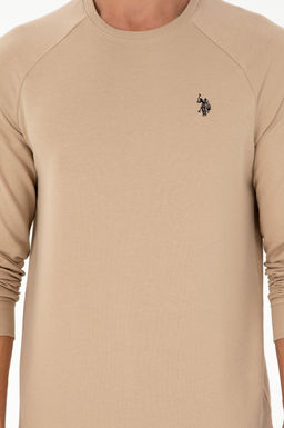 Мужская базовая толстовка песочного цвета Неожиданная скидка в корзине - U.s. polo assn фото 7