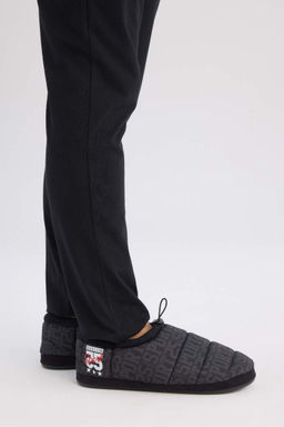 Мужские тапочки без шнуровки на плоской подошве - Defacto фото 3