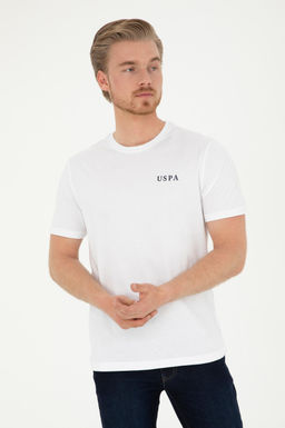 Мужская белая футболка Неожиданная скидка в корзине - U.s. polo assn фото 8