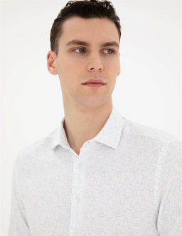 Limon Slim Fit Uzun Kollu G_mlek - Pierre cardin фото 2