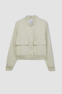 Куртка-пальто стандартного кроя - Defacto фото 8