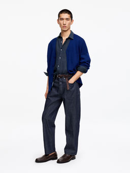 Camisa de lino de corte regular - H&m фото 2
