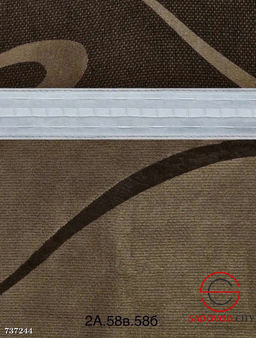 Плотные шторы Рогожка с тюлью