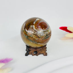 Шар из океанической Яшмы