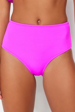 Pembe Hipster Yuksek Bel Bikini Alt? TBESS21BA0057