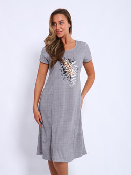 М423 Платье Сафари (светло-серый) - Иванушка-трикотаж фото 6