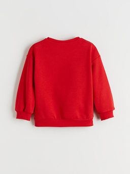 Hello Kitty Bask?l? K?z ?ocuk Kal?n Sweatshirt