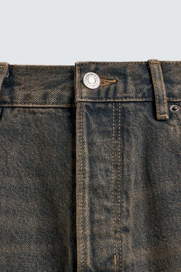 LOOSE FIT JEANS WITH PAINT SPLATTER - Zara фото 9