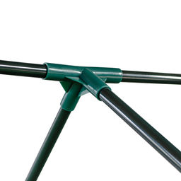 UGH-S31 L180 GREEN/GREEN Парник уличный, 180x90x90см. Металлическая труба в ПВХ, цвет зеленый. Тент из армированного полиэтилена 135г/м2, цвет сетки зеленый. TM ФитоЛето