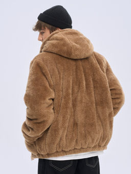 Куртка плюшевая утепленная