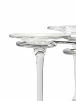 Подставка для бокалов, серебристая, на 6 бокалов - Simaland фото 3