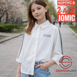 Детская рубашка для девочка