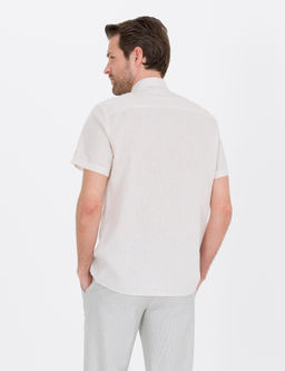 Bej Regular Fit K_sa Kollu G_mlek - Pierre cardin фото 5