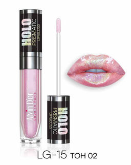 Alvin Dor LG-15 Блеск для губ Holo Prismatic тон 02