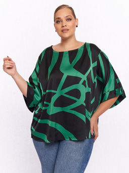 Блузка атласная BL06237ORN43 - Артесса фото 7