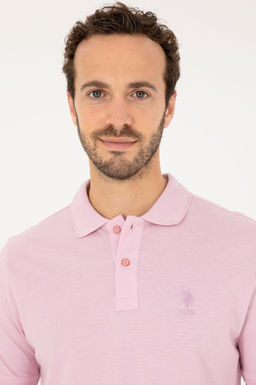 Мужская розовая футболка Неожиданная скидка в корзине - U.s. polo assn фото 2