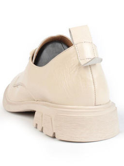 03-HP9956M BEIGE Полуботинки женские (натуральная кожа)