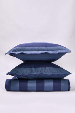 Cift Kisilik Cizgili Kolay Utulenebilir Nevresim Seti TPHAW26CKN00022