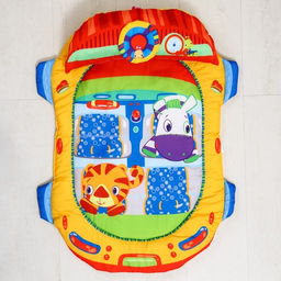 Развивающий коврик Тачка, с подушкой