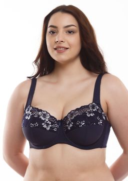 2173 Бюстгальтер т.синий