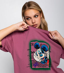 Футболка #БШ2454, брусничный