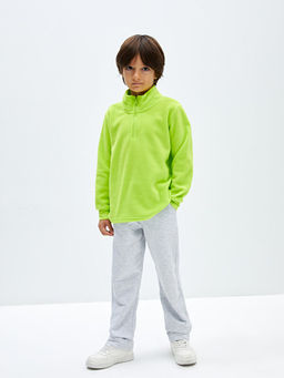 Dik Yaka Polar Erkek ?ocuk Sweatshirt