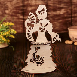 Цена за 2 шт. Салфетница Дама с веером, 23,5160,3 см