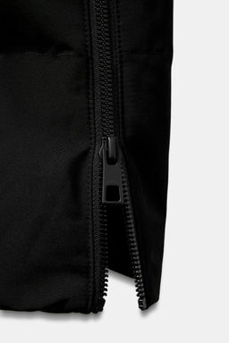 ANORAK ACOLCHADO EXTRA LARGO 60% PLUM?N 40% PLUMA CAPUCHA WATER REPELLENT WINDPROOF / Negro - Zara фото 14