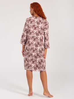 Ночная сорочка женская футер начёс МАДИНА КОФЕ - Domtrik фото 4