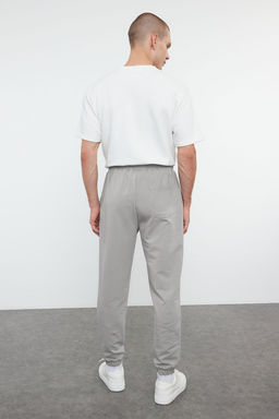 TRENDYOL MAN Lacivert Regular Fit Bask?l? Biyeli Lastik Paca Esofman Alt? TMNSS22EA0121 - Trendyolmilla фото 5