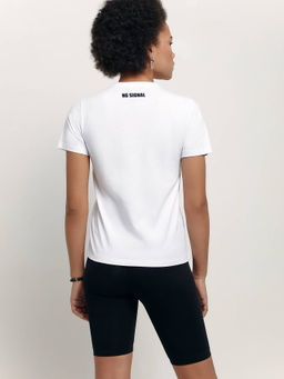 CONTE Футболка из хлопка No signal LD 1648 white