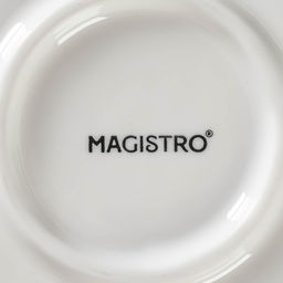 Блюдо Magistro «Этюд», d=40.5 см, керамика, белое