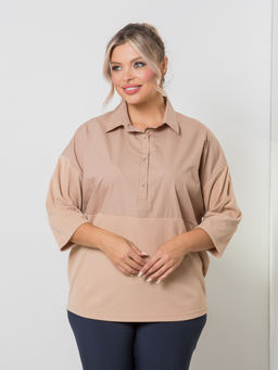 Блузка 1420 песочный