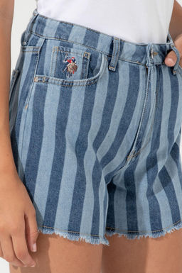 U. S. Polo Assn Женские синие джинсовые бермуды - U.s. polo assn фото 19